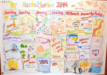 Freizeitplan Herbst 2014